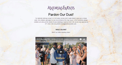 Desktop Screenshot of andriasevents.com